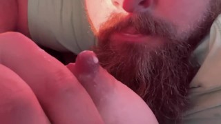While Camping Suckling And Spraying
