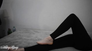 Sexy benen in deze leggins 🍑 - Miley Grey