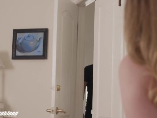 New Sensations - My Blonde Babysitter Let Me Tatse Her Teen Pussy (Ailee Anne) screenshot number 0