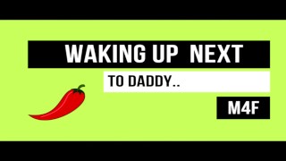 [M4F] Svegliarsi accanto a papà - Audio erotico ASMR inglese per donne (gioco di ruolo, gemiti)