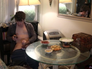 Stepson is addicted to porn and Stepmom uses her body to gethim interested inreal sex