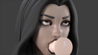 Cartoon blowjob Part 2
