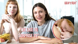 Ersties: Bonnie & Talia Return For a Kinky Lesbian Sex Video