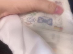 メイドコス、おねしょおむつに寝起きおしっこ - Screenshot 13 of 16 - Diaper