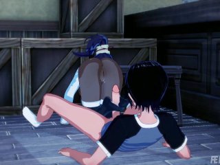 Busty Teen Teases Cock_And Gets Anal Creampie