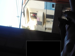 Neighbor can't Stop to Watch me Naked at Window