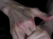 Preview 6 of 【veiny hands】Sounds sexy, not to be watched at night.【ASMR】