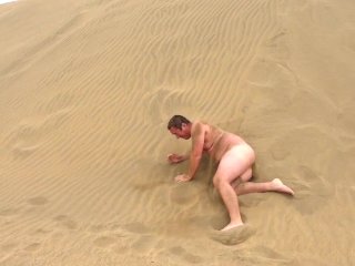 beach, nude, public, walking around naked