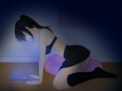推しの顔と射精動画を一緒に見ながらまんずり♥女の子の秘密のオナニー - エロアニメ - Screenshot 13 of 16 - Anime