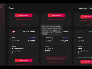 3pool on Karura Network 已經正式啟動！熊市目前最好的激勵和可持續的穩定幣池！年利率 ~63%激勵措施！ $KAR $TAI $taiKSM $LKSM 嚕毛的老鐵快跟上