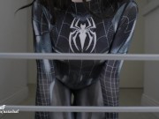 Preview 4 of Gassy spider-woman Farting on you in a cage