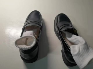shoes, masturbation, socks, 60fps
