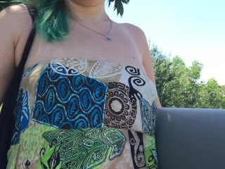 Female masturbation and orgasm in the real public_place