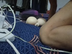 College twink fucked the super cool pussy