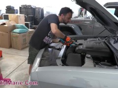 Video Thick Pornstar Claudia Marie Fucks To Pay For Car Repair