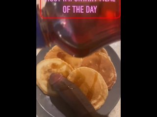 She wanted a BBC breakfast…starting her morning off right