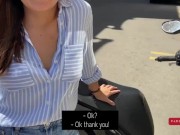 Preview 1 of The mechanic fixes the motorcycle and charges her with sex