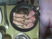 Preview 5 of Making a bacon and eggs sandwich