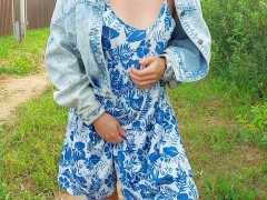 walking down the street with vibrator in pussy orgasm control with lovense lush