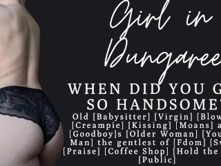 ASMR Your old babysitter Public BlowjobCreampie Goodboy