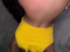 Cum on my ass because I’m your cum bucket 