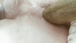 zucchini in the anus