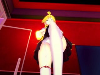 Hentai POV Feet Panty Anarchy School Panty & Stocking with Garterbelt