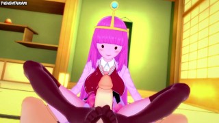 Hentai POV voeten Princess bubblegum avontuur tijd