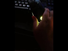 Mouse Gets Jiggy With A Wealthy Keyboard Oh Yes Daddy