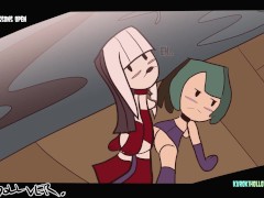 TDI Crimson x Gwen (Bimbo Alt) + secret alt version ~ ❤💙