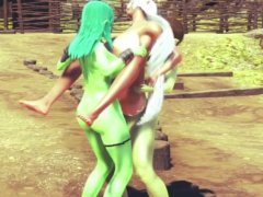 2 futas goblin fucks dark elf