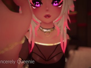 LEWD ASMR ROLEPLAY You're Neko Wife makes you feel relaxed after a stressful workday with KISSES F4M