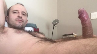 Strong Cumshot On My Chest