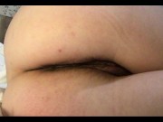 Preview 1 of Girl cums hands free squeezing her hips / Real throbbing orgasm