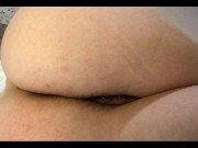 Preview 4 of Girl cums hands free squeezing her hips / Real throbbing orgasm