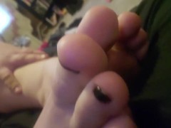 Suck On These Sexy Goth Toes