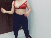 Preview 5 of Pakistani Hot N Sexy Housewife Nude Strip Dance In Live Video Call On Client Demand