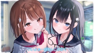 In The 3P Harem Female Students Lick Both Their Left And Right Ears While Sucking Virginity