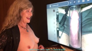 Sexy Mature Cougar Rates OF Subscriber Ryan's Big Cock!🤩Housewife's Delight!