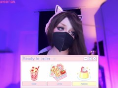 "Master, this too much for me" ANIME GIRL BOUNCING + AHEGAO ( full video on OF )「 ASMR Amy B 」