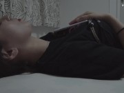 Preview 1 of Japanese girl's best friend masturbates in heat♡Japanese Amateur Hentai Sex