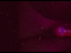 Playing with my new butterfly got my pussy dripping and squirting