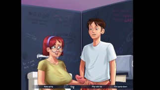 Dub4FunHub Plays - Summertime Saga ЧАСТЬ 4 МЫ ОБЛАЖАЛИСЬ