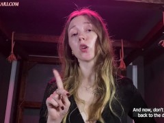 I don't give a spit about you! Spit Fetish JOI and humiliating tasks (Trailer)