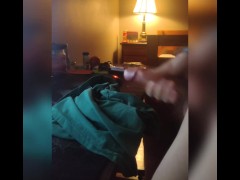 EDGING SOME PRECUM AND BIG DRIPPING CUMSHOT