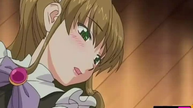 部屋とチンポを掃除する巨乳メイド |アニメ変態無修正
