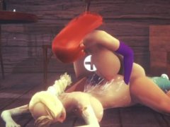 elsa fucked by jessica rabbit.