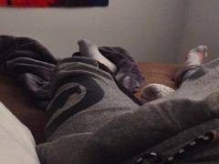 Video Its gray sweatpants season all year round. I love people looking :)
