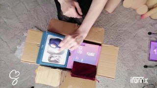 Sarah Sue unboxing grote Box van seksspeeltjes # 3 van IFONNX