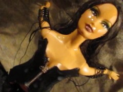 AZ (Gaia Arizona) Fetish Outfit Cumblast just-the-cumshot version